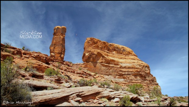 The 24th tower highline addition to Moab...
