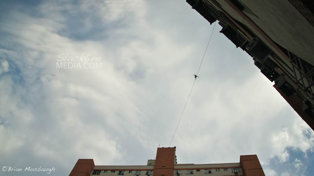 18 stories above the concrete abyss