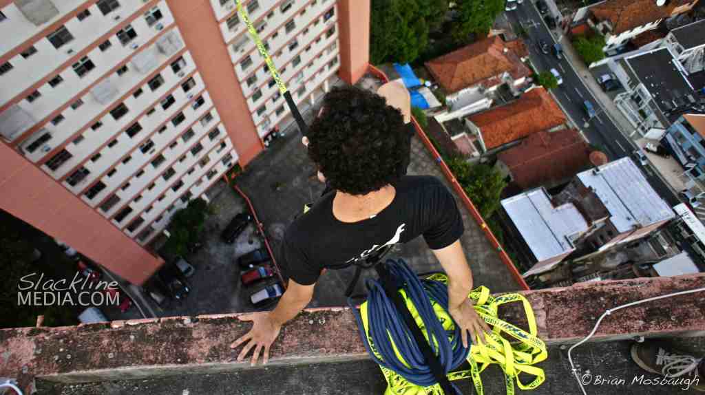 Ezequiel Ruete taking in the noisy exposure of the urban setting