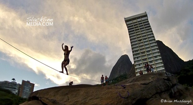 Hayley Ashburn smiling above the water.