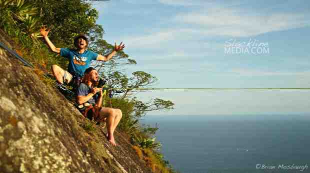 Andy and Scott celebrate